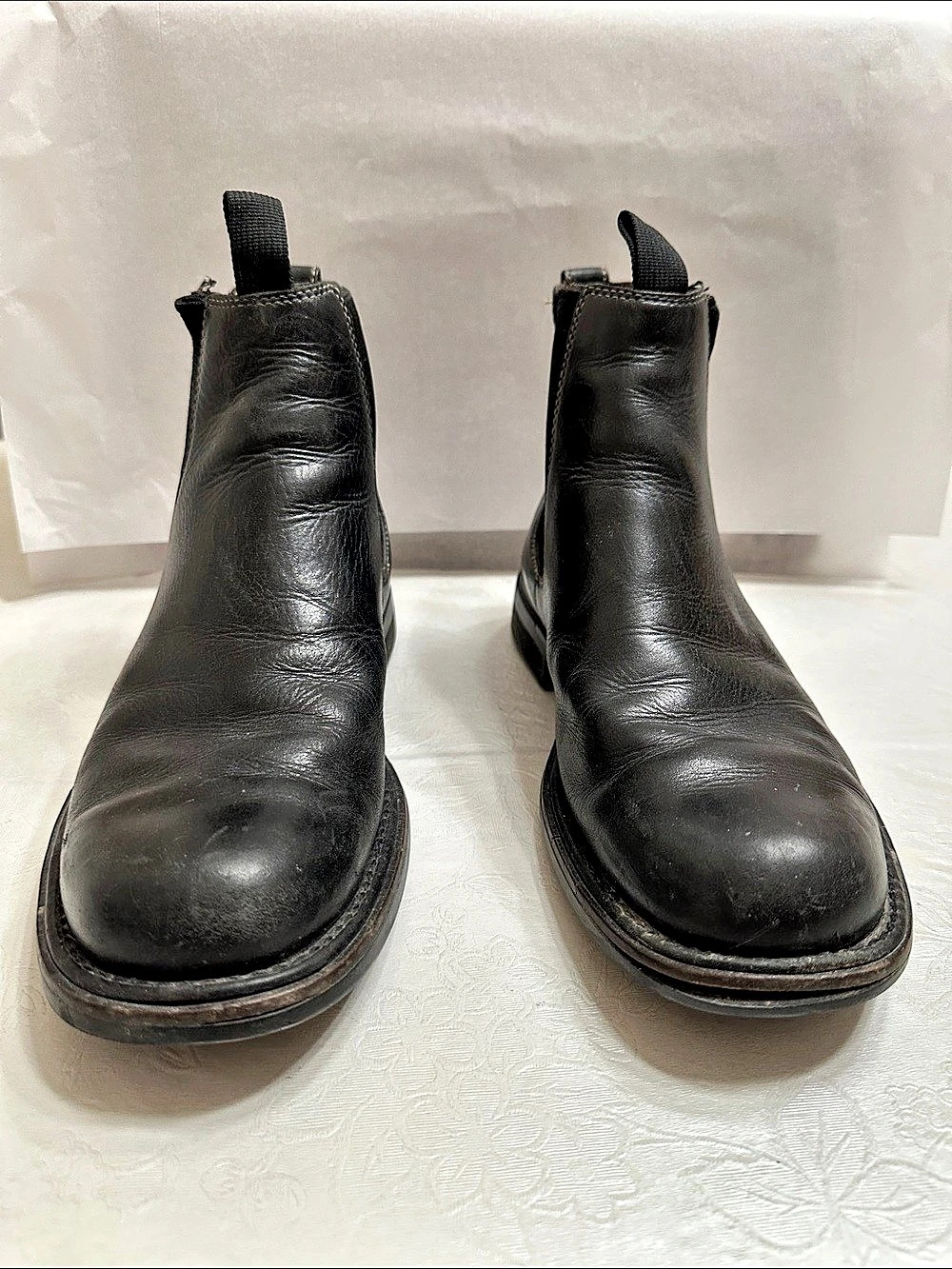 Timberland Stormbucks Chelsea Boot Black Leather Boots US 8.5 M